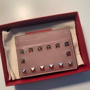 Valentino cardholder pink